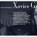 Hommage à Xavier GRALL à Combourg.