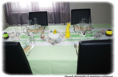 TABLE DE PÂQUES 2018