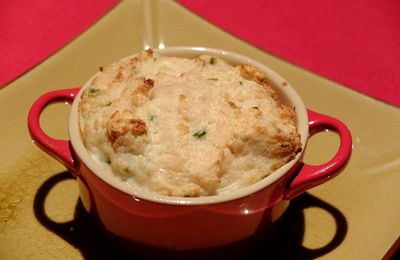 Soufflé léger au chou-fleur