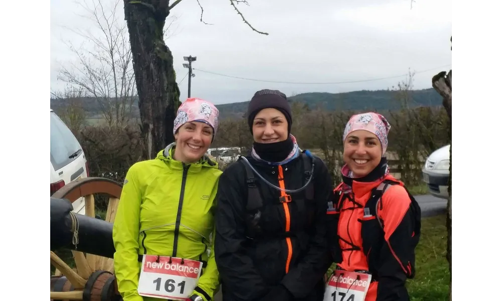 Belle représentation des gazelles sur le TRAIL DES RUTHENES et le TRAIL DU PIC DU PAL