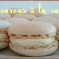 "Macarons à la vanille"