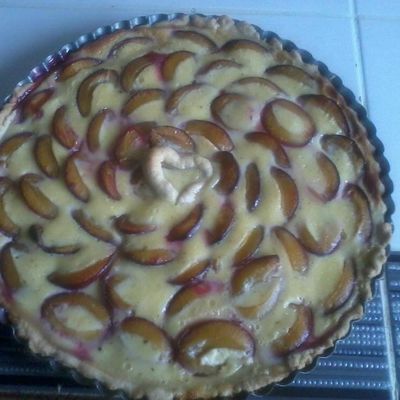 TARTE AUX PRUNES