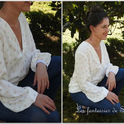 Blouse fluide Aida