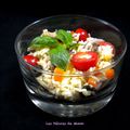 Salade de riz façon niçoise