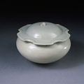 Lidded jar, glazed stoneware, Yaozhou ware, China, Jin-Yuan dynasty, 13th century  