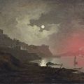 Joseph Wright of Derby, A.R.A. (Derby 1734-1797) - A view of Vesuvius from Posillipo, Naples 