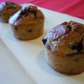 Muffins aux flocons de millet et fruits rouges