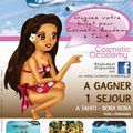  jeu GAGNER MON BILLET POUR COSMETIC ACADEMY A TAHITI. 