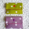 Petites pochettes 