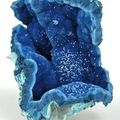 Shattuckite, Cu5[(OH)2|(SiO3)4]. Namibia