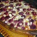 Clafoutis aux framboises