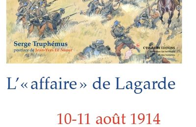 COMBAT DE LAGARDE : UN NOUVEL OUVRAGE