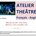 Ouverture d'un atelier théâtre bilingue