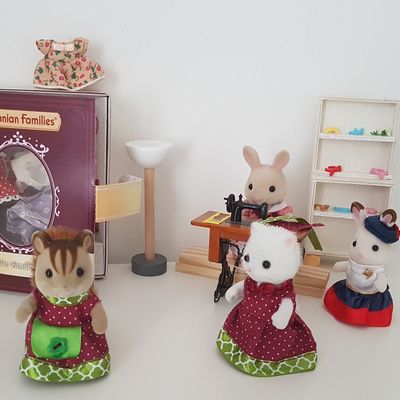 Un peu de mini couture pour les Sylvanian families 