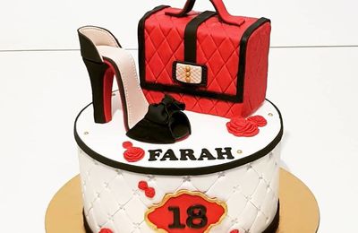 Gâteau Louboutin