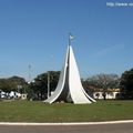 Rond-point à Nova Andradina (Brésil)