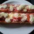 Pizza baguette rapide