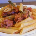 PENNE à LA SAUCISSE