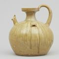 A Chinese glazed stoneware chicken-head ewer. China probably Zhejiang Province, Western Jin dynasty (265‑317)