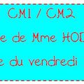 CM1 CM2 Mme Hodson - Journée du vendredi 10 avril 2020
