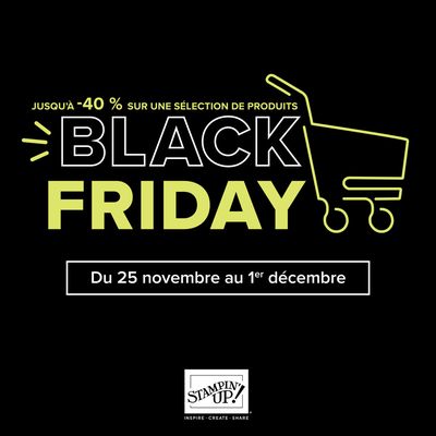 Black Friday chez Stampin'up
