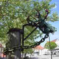 Sculptures et statues vues à Marktheidenfeld (Allemagne) les 28 et 29 avril 2018 (4) 