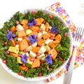 Salade sucrée-salée, colorée & vitaminée