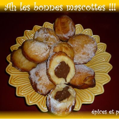 Beignets au chocolat ou Mascottes