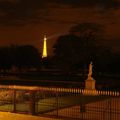 La Tour Eiffel depuis le Jardin des Tuileries