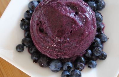 Super sorbet aux bleuets