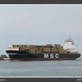 Le cargo MSC Mediterranean au Havre