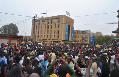 Marche meeting de l'opposition ce jour au Burkina Faso