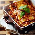 Lasagne à la bolognaise au Companion