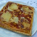 TARTE A LA TOMATE ET AU ROCAMADOUR