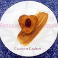 Petits coeurs de carottes et noisettes ( sans farine ) sauce caramel épicée 