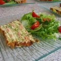 Terrine de courgettes au saumon