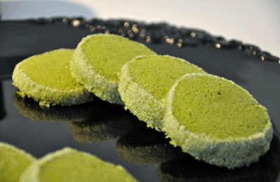 Tea Time : Sablés Diamants au Matcha