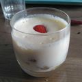 Verrine tiramisu fraises