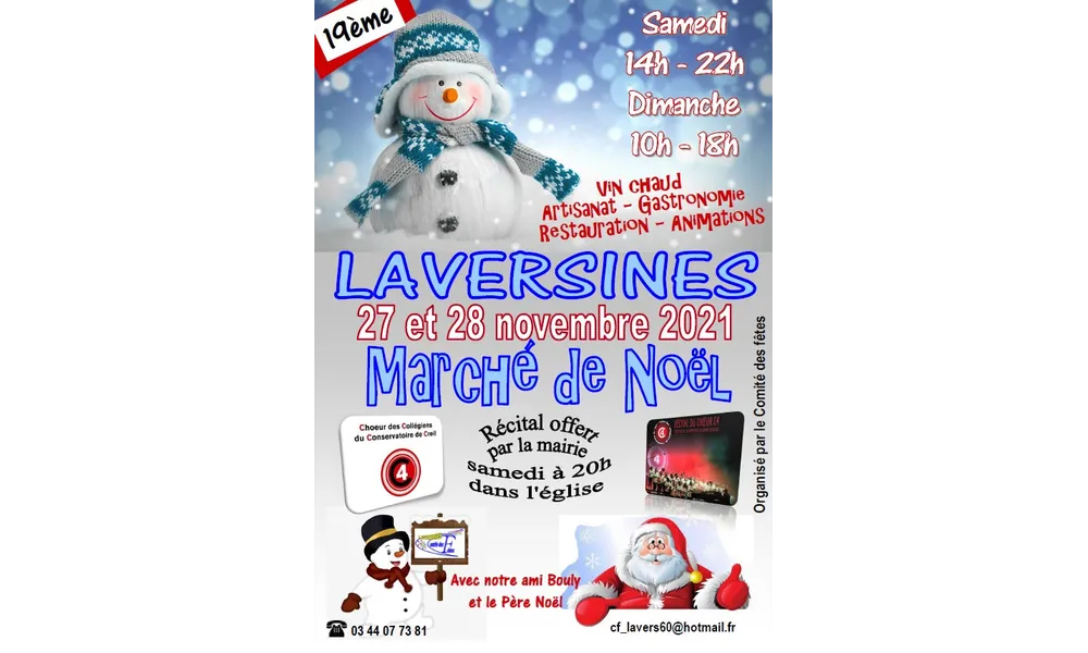 Marché de Noël 2021 Laversines