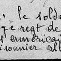 le premier prisonnier allemand fait par l'armée américaine- Saint-Coutant - Drame au bois de Boulogne - Fourragère rouge.