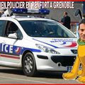 UN SUPER CHIEN POLICIER EN RENFORT A GRENOBLE A LA RECHERCHE DES SUSPECTS