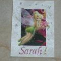 Carte pour ma cousine Sarah