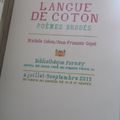 Langue de coton