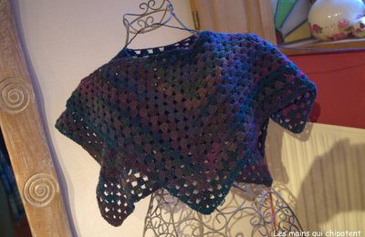 Blue Lagoon Shawl