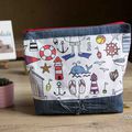 [Couture] Une trousse en tissu à colorier