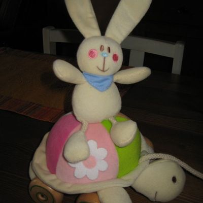 Le lièvre & la tortue " Nature & Découverte ..NEUVE 