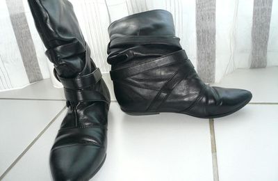 Jolies bottines,low boot noires