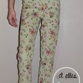 2 pantalons en velours sur mesure