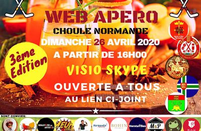 INVITATION pour un WEBAPERO normand, le 26 avril 2020: La fierté normande ne se confine pas!