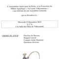 Villecomtal sur Arros...Assemblée Générale de LA GAULE VILLECOMTOISE.